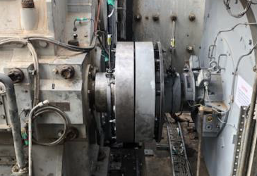 Replacement of trunnion seals and Hoffman gearbox